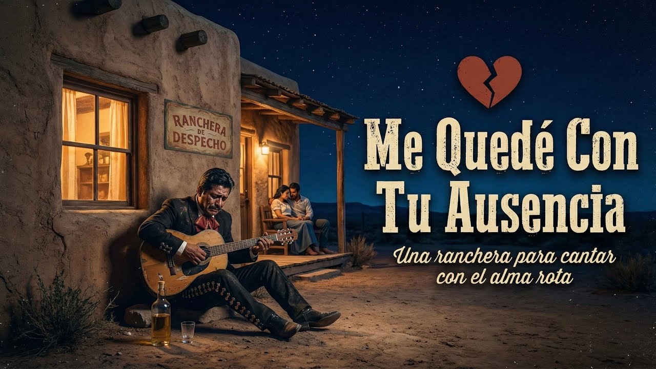 Me Quedé Con Tu Ausencia 💔 Canción Ranchera de Desamor y Despecho que Duele Hasta el Alma