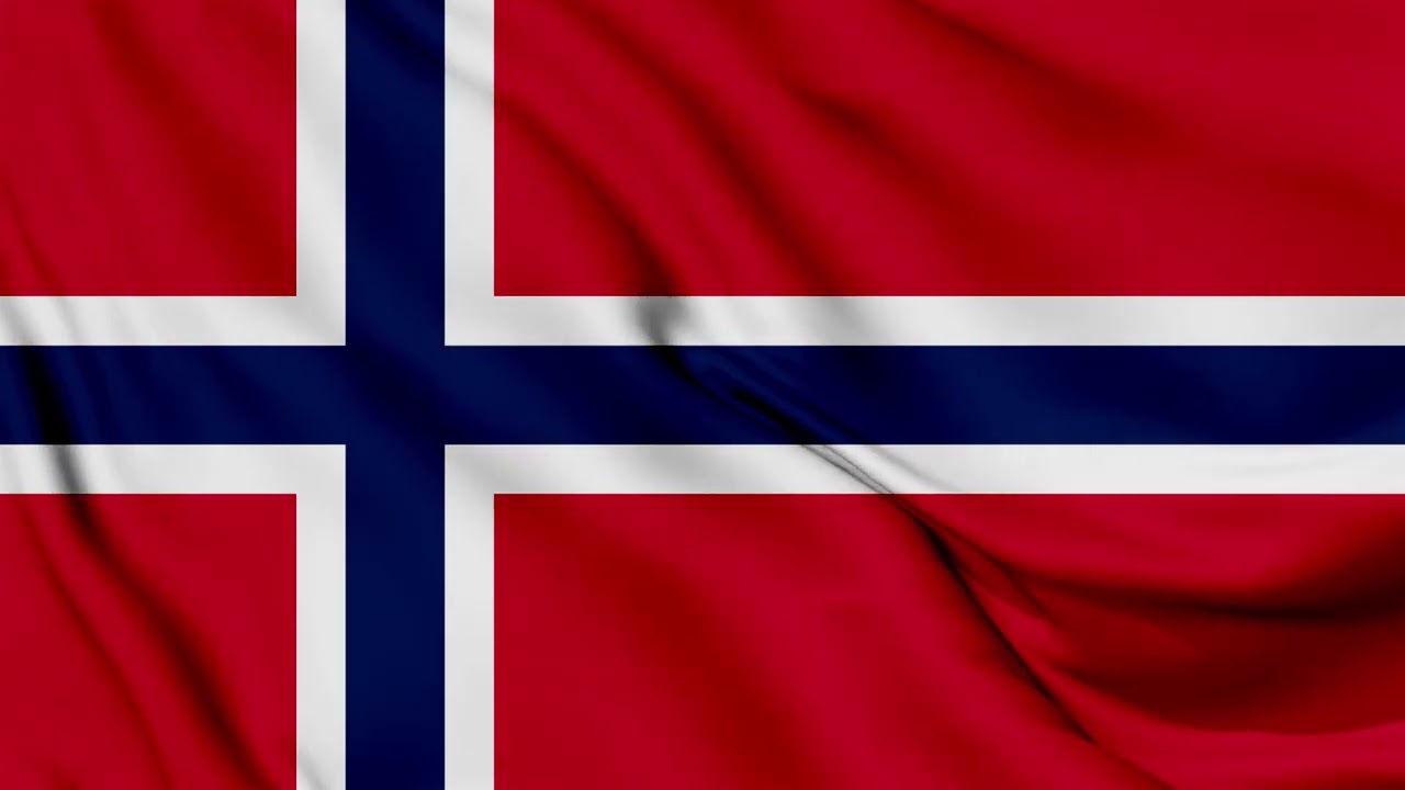Norway Flag Waving Background | HD | FREE DOWNLOAD