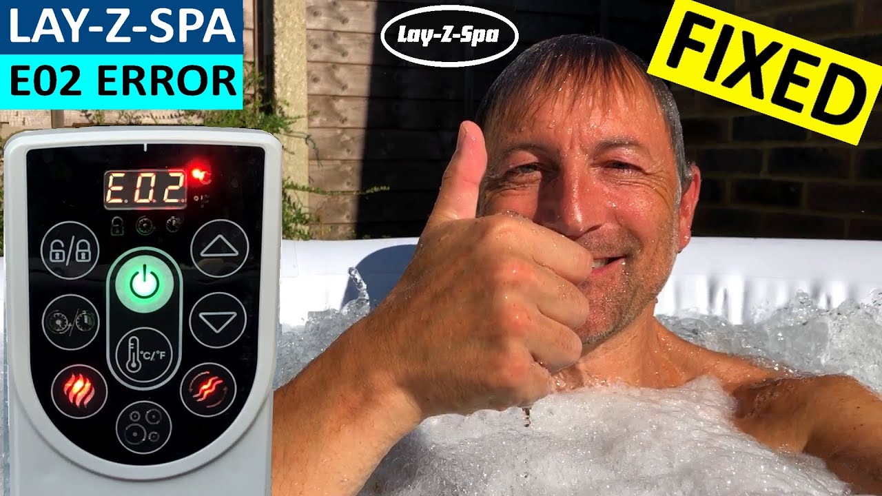 LAY-Z-SPA E02 Error Code FIXED - Bestway LAY-Z-SPA Error E02 and Tips to prevent it happening again!