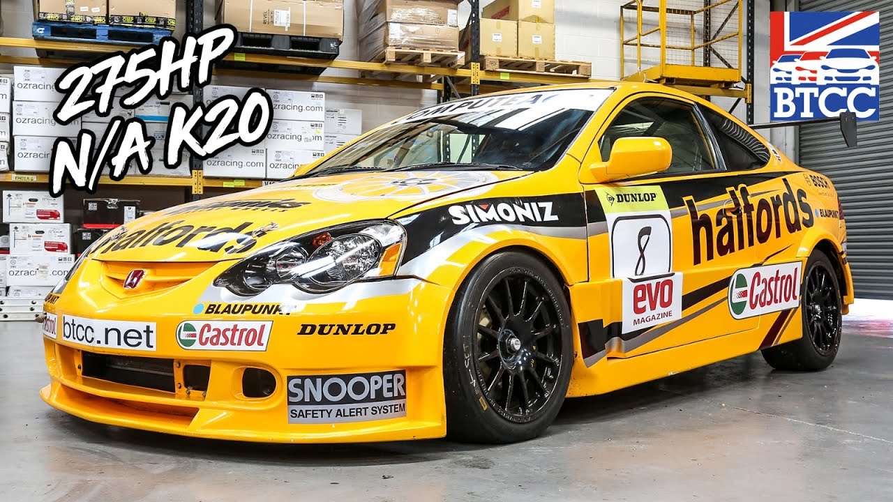 Tegiwa's 2005 BTCC Honda Integra DC5 Feature! - 275HP N/A Neil Brown Engineering K20 Engine!