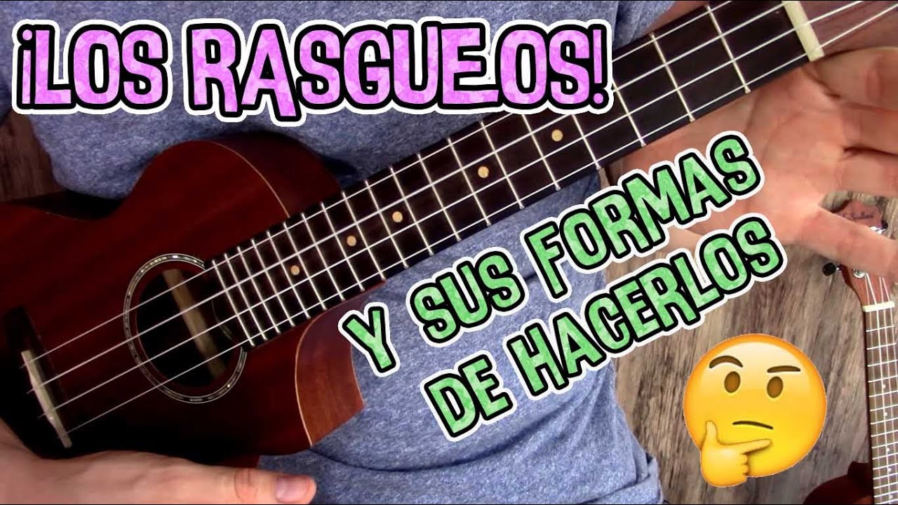 ¿Cómo hacer buenos rasgueos en ukulele? - Explicación detallada: ¿Uso mi pulgar, el índice, todos?