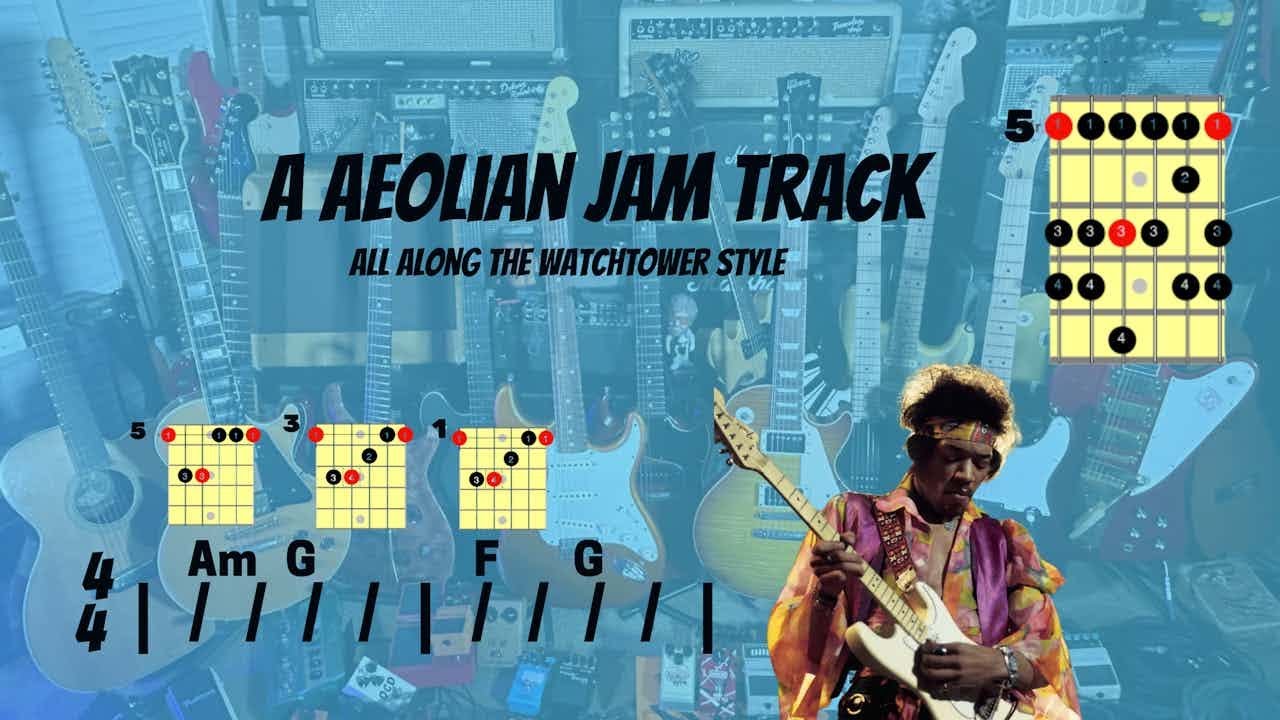 A Minor Jam Track (All Along the Watchtower Style)