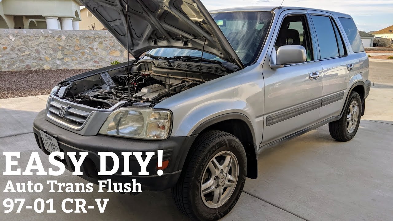 Как промыть автоматическую коробку передач — Honda CRV 97–01
