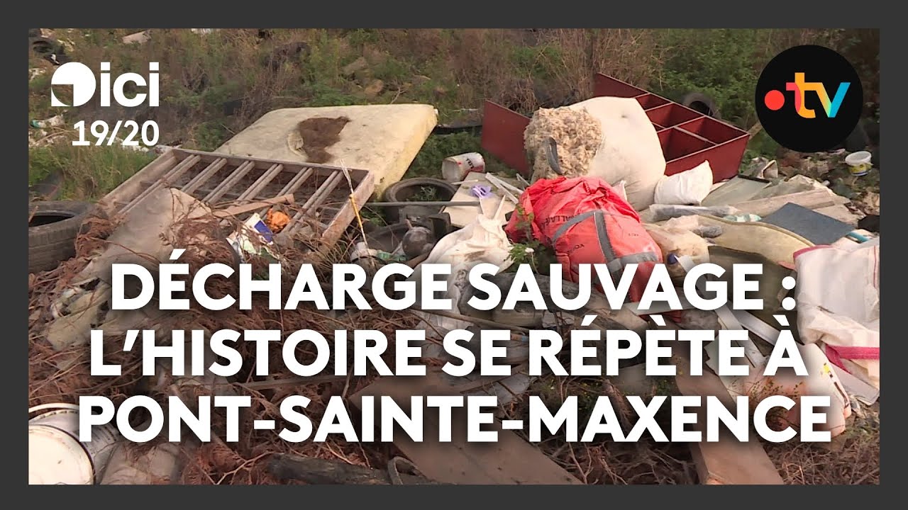 Décharge sauvage à Pont-Sainte-Maxence : l'histoire ne cesse de se répéter