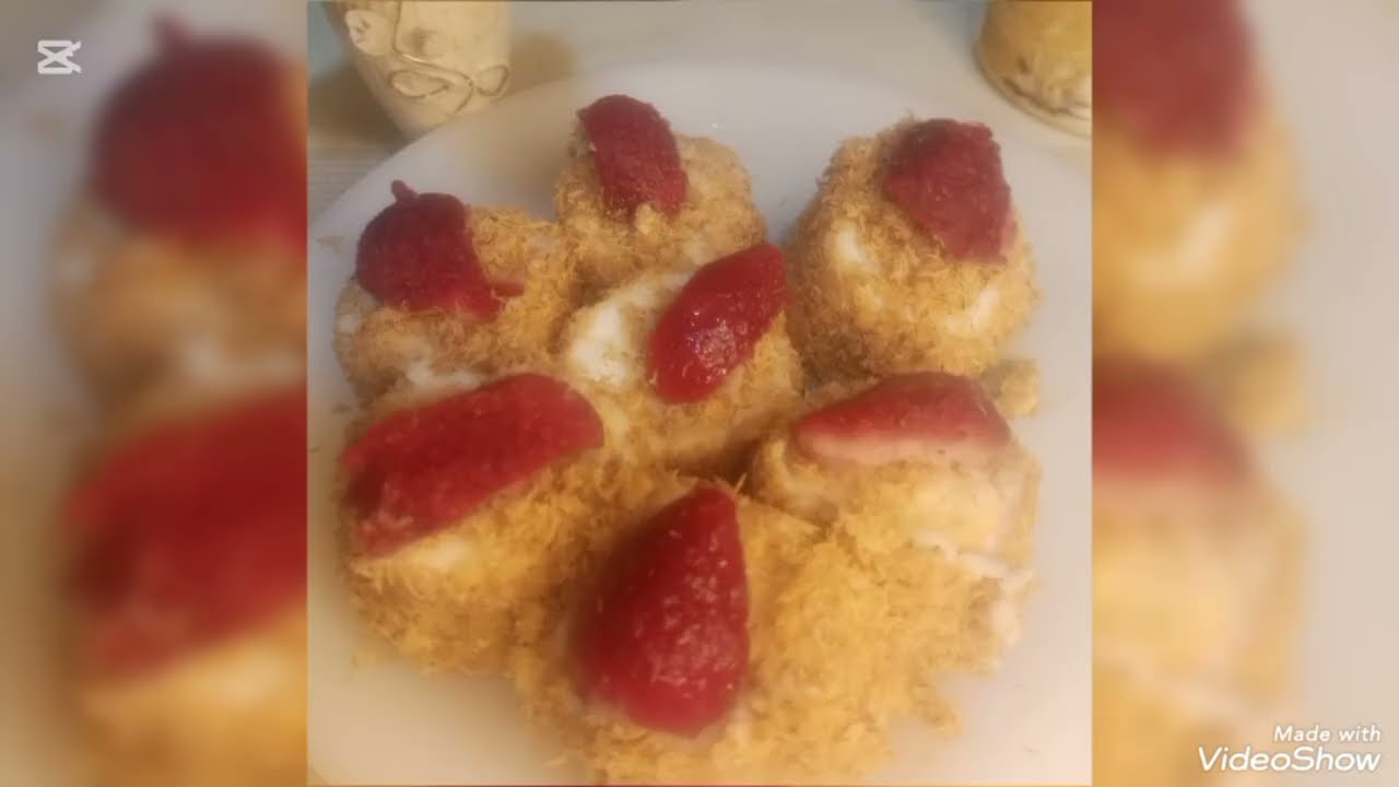 بسم الله الرحمن الرحيم يلا النهارده بقى نعمل طريقه جميله بالكنافه والكريمه والكيكه