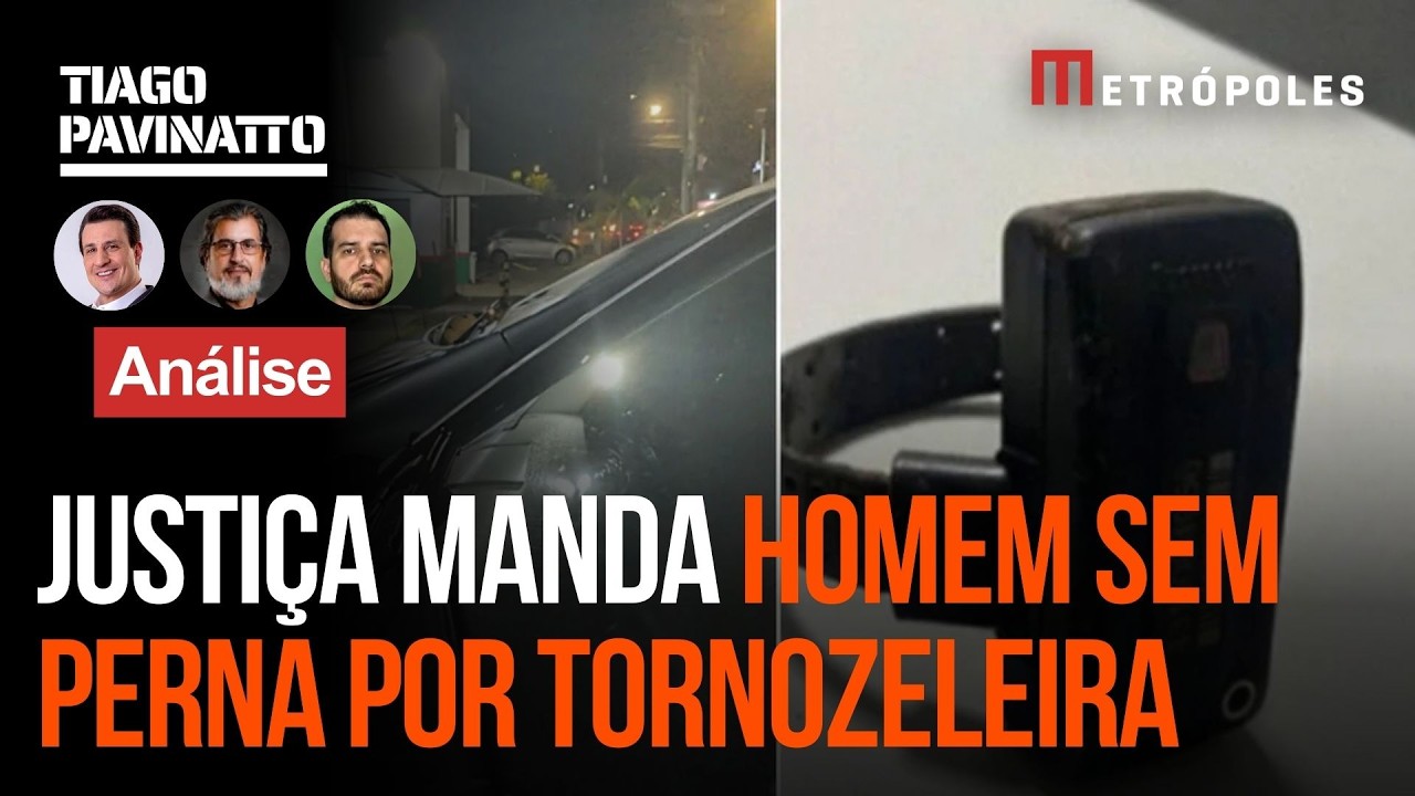 Pavinatto critica decisão da Justiça que autorizava tornozeleira em preso sem pernas I Pavio Curto