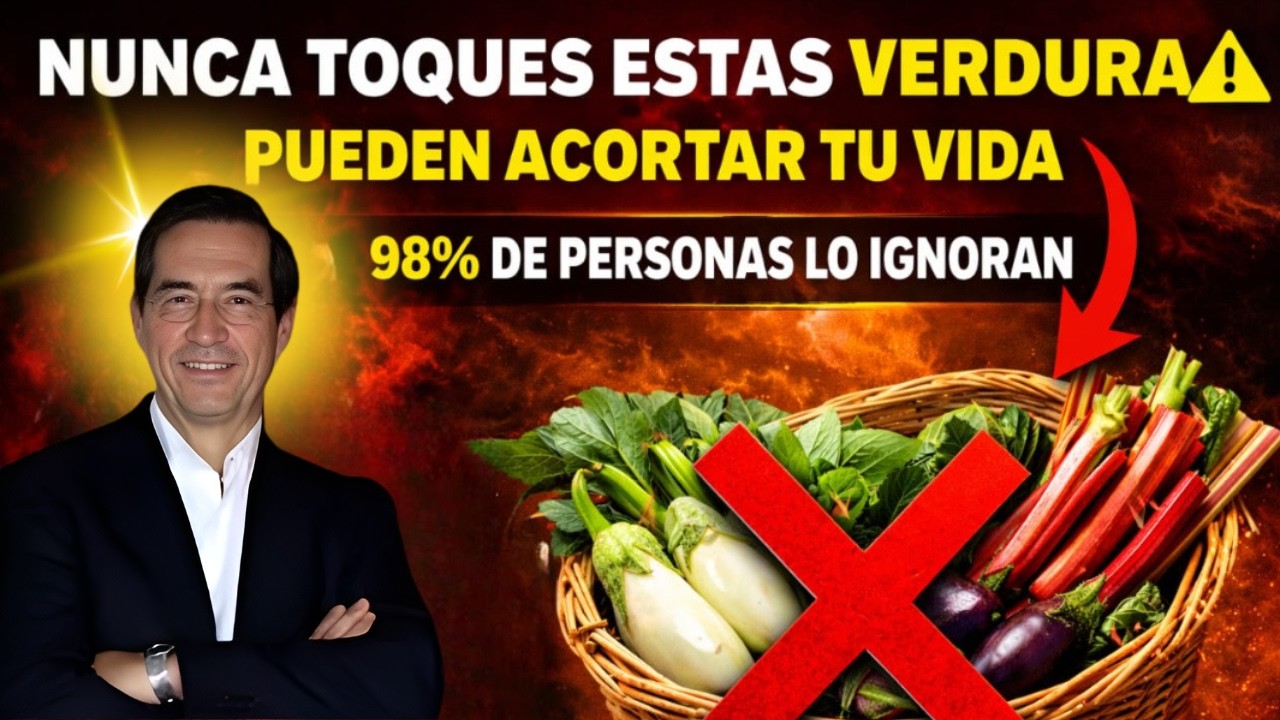¡Después de los 60 estas 4 verduras se vuelven veneno! (La número 3 te sorprenderá)Mario Alonso Puig