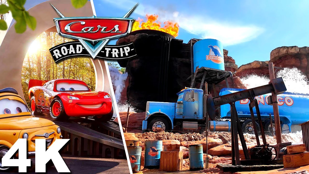 Cars Road Trip [On-Ride 4K POV] - Walt Disney Studios