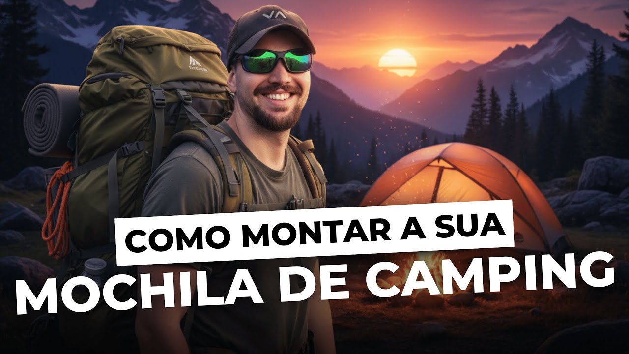Montando uma mochila de Camping! | Equipamentos Essenciais #mochila #acampar #trilha #camping #trail