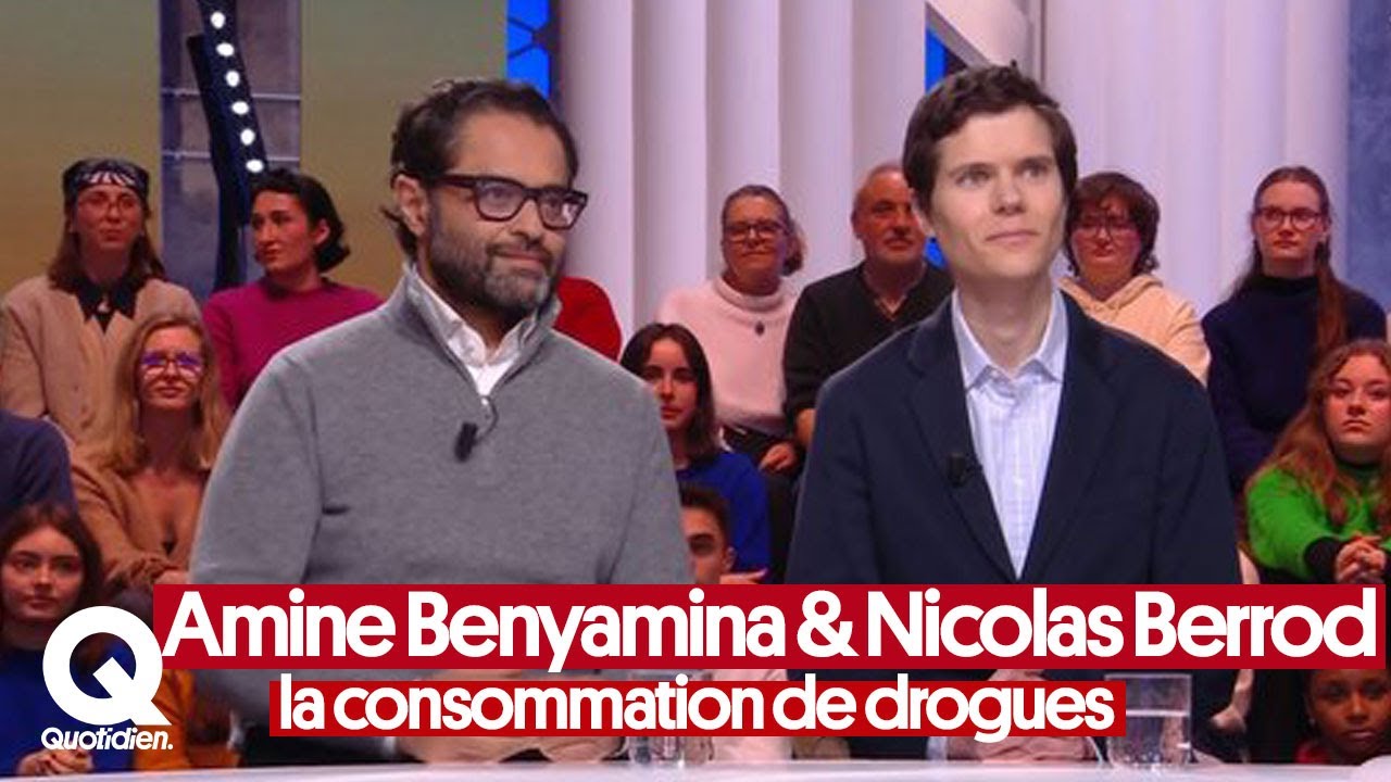Amine Benyamina & Nicolas Berrod réagissent à la hausse de la consommation de drogues en France