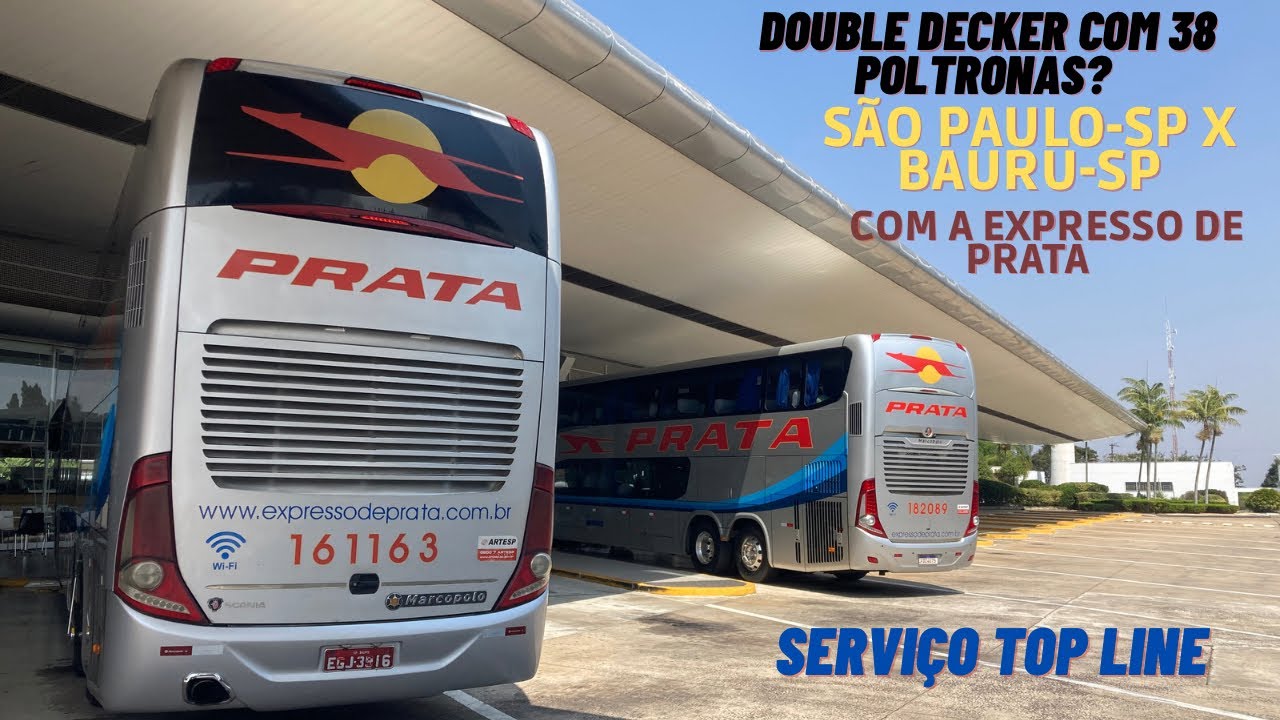 Semi leito ou convencional?? Viajando de São Paulo a Bauru no dd top line da expresso de prata