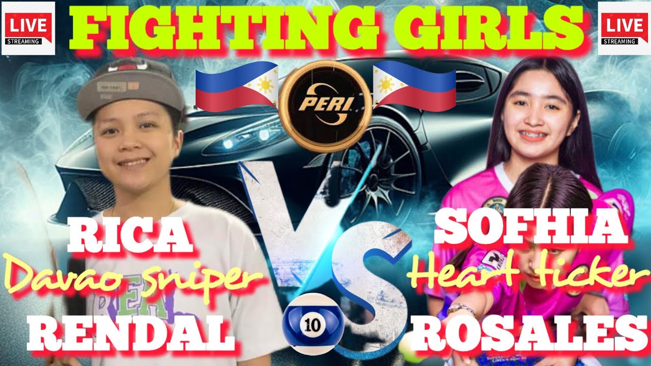 RICA RENDAL vs. SOFHIA ROSALES 10 BALLS PAREHAS