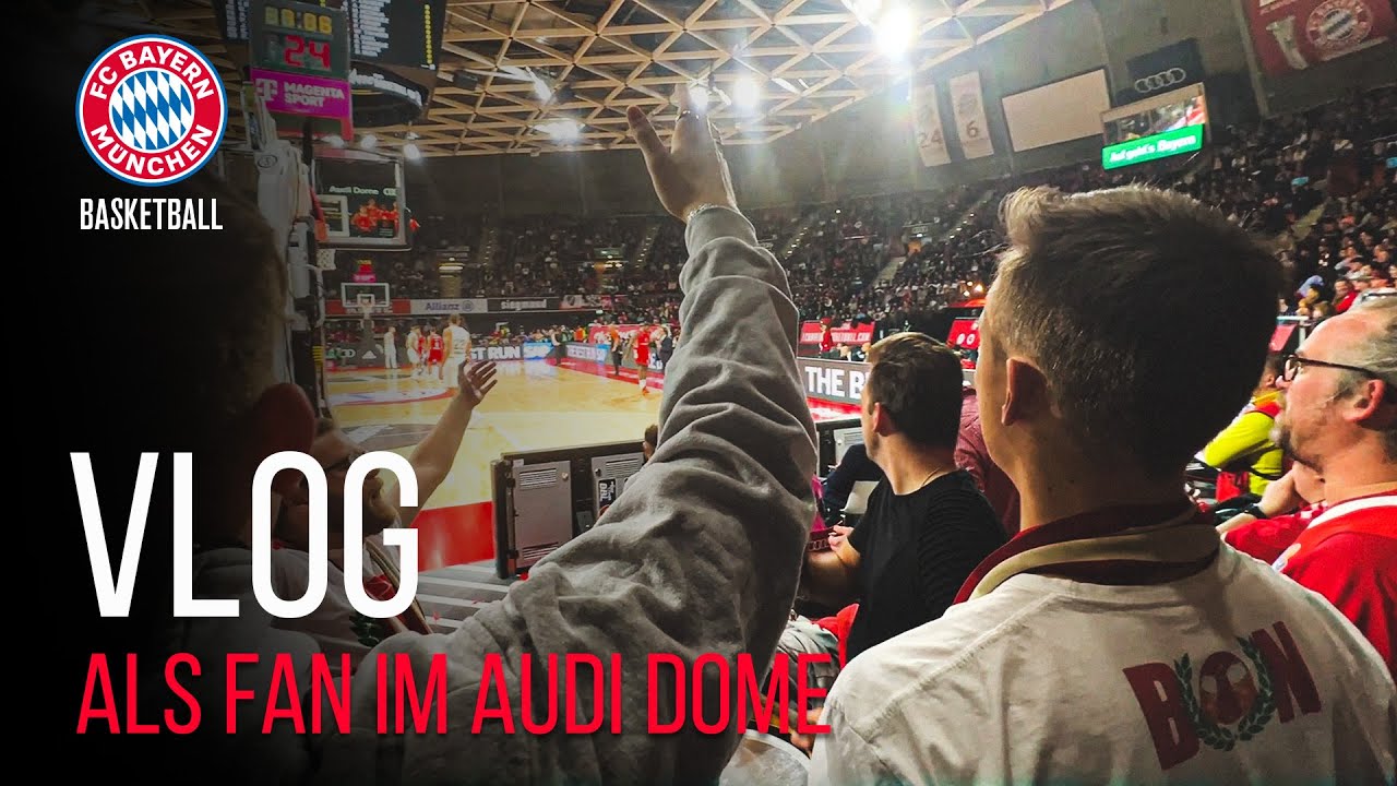 FCBB Vlog | Als Fan beim Kracher vs. @realmadridbaloncesto im ausverkauften Audi Dome