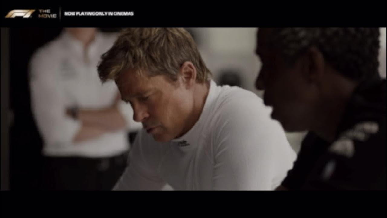 F1 movie driving as sonny.