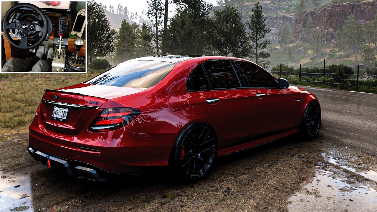 Brabus 800 Mercedes AMG E63 S - Forza Horizon 5 | Thrustmaster T300RS Gameplay