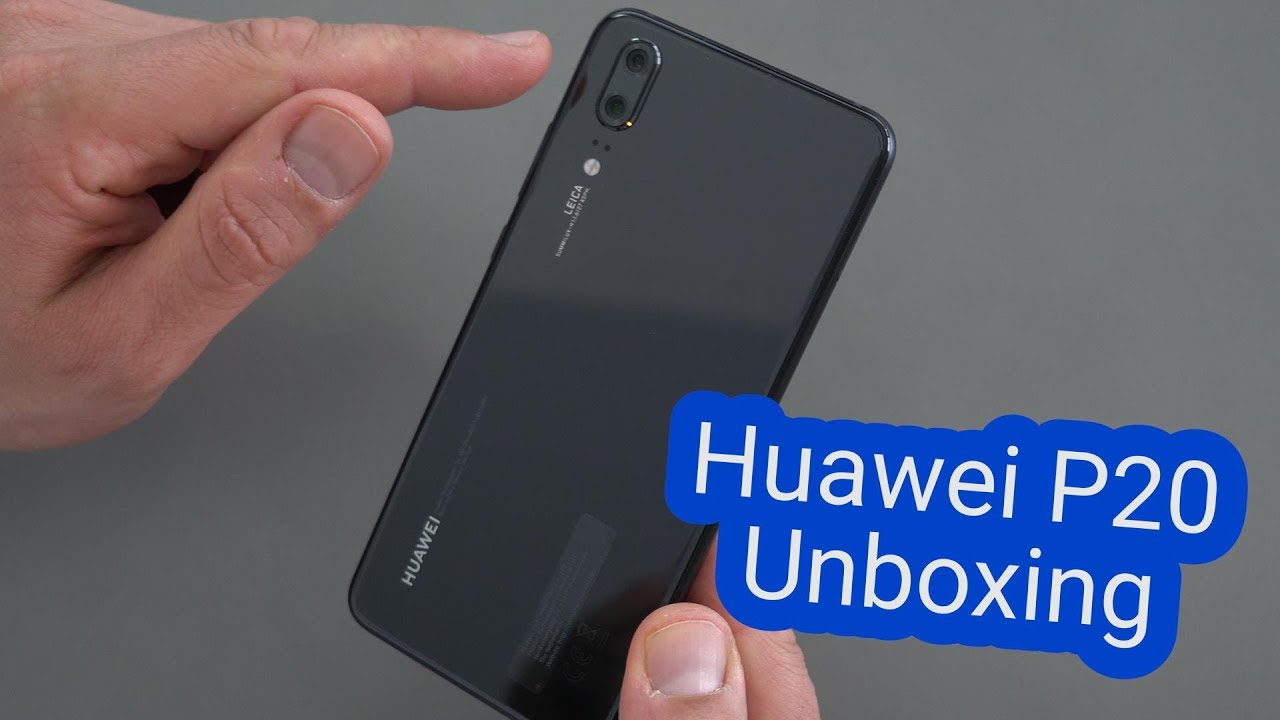 Huawei P20! das Unboxing & erster Eindruck | deutsch