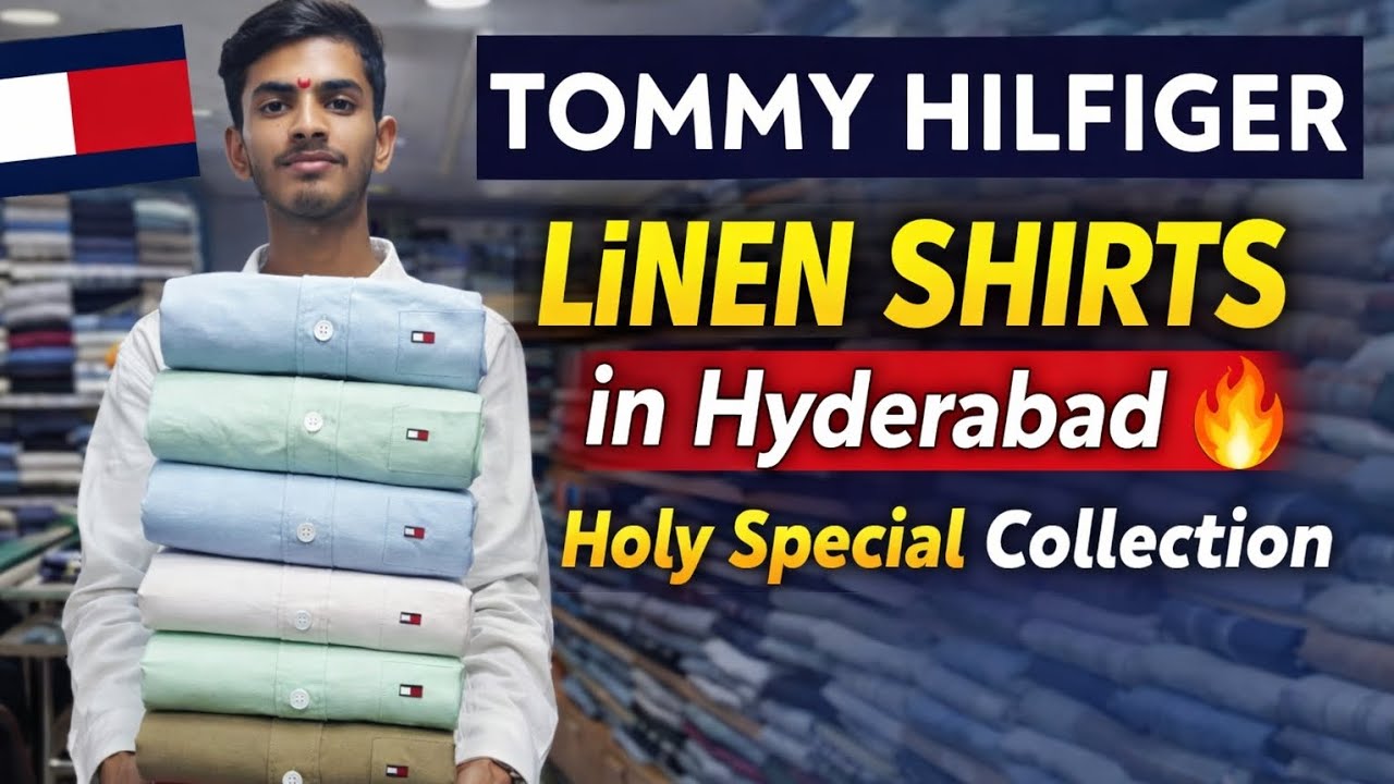 TOMMY HILFIGER Linen Shirts in Hyderabad 🔥 Holy Special Collection 2026