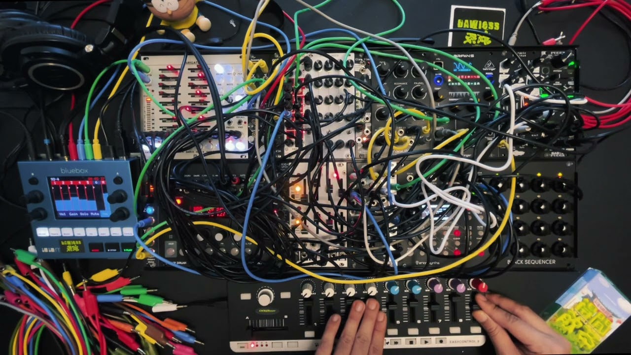 A Wave Track in Eurorack Format w/ LXR & Pizza & Ataraxic Iteritas & Brains & Erica Bassline