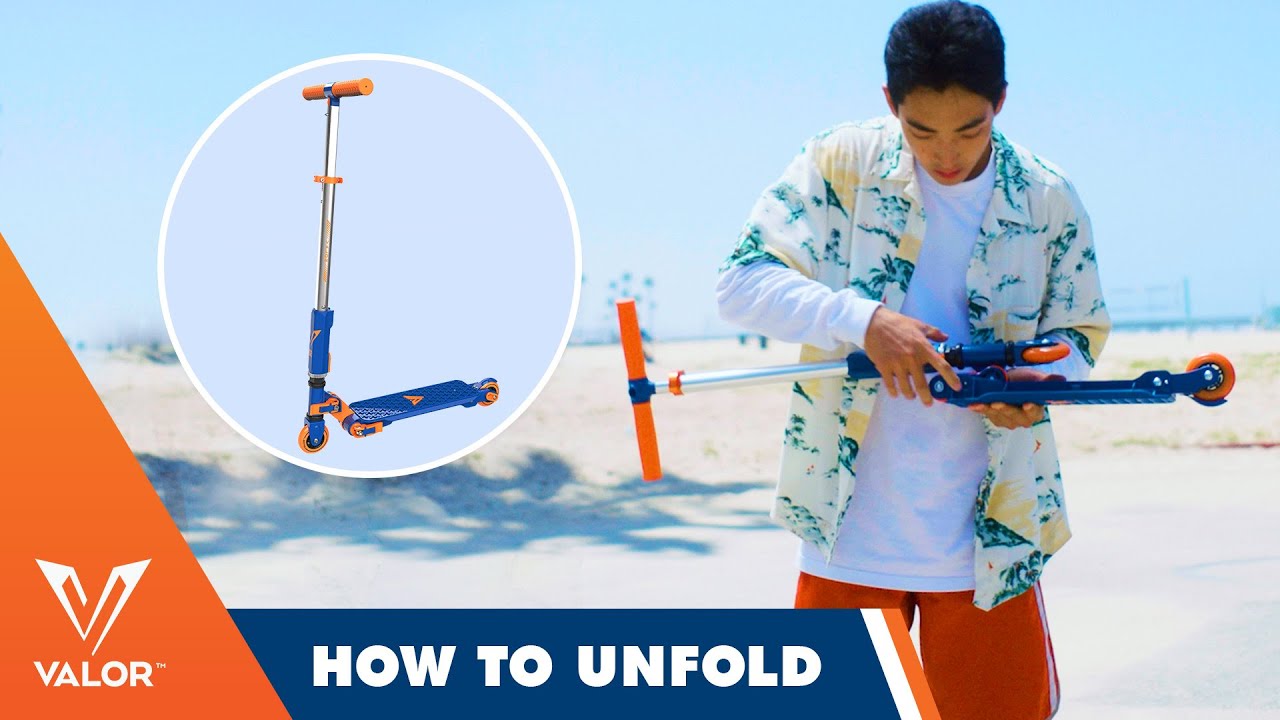 Valor Kick Scooter | How to Unfold | Best Scooter for Kids