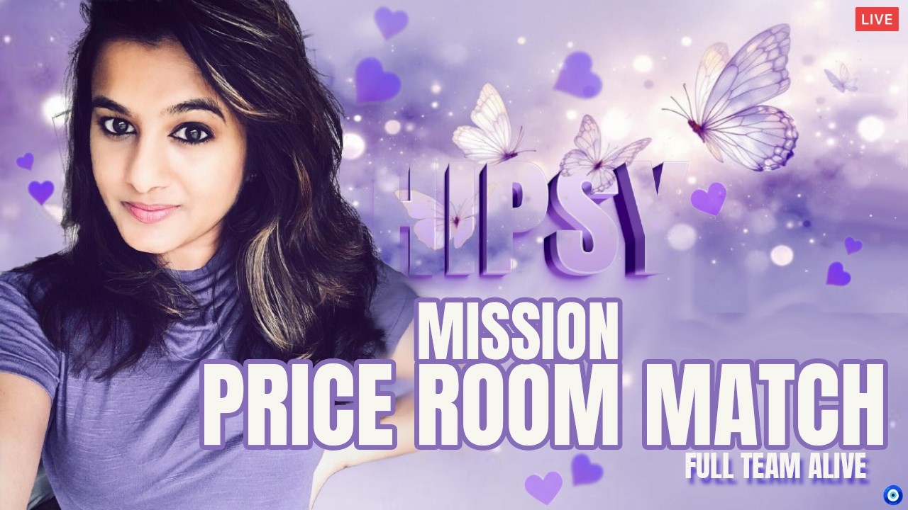 BGMI Live Room | PRICE ROOM MATCH | Girl Gamer | BGMI Live TAMIL | PUBG Live Tamil || THE HIPSY