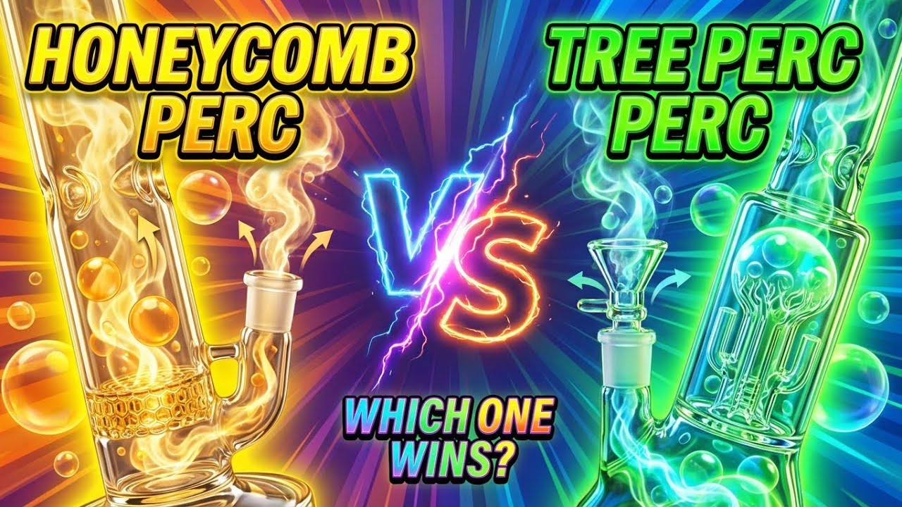 Honeycomb Perc vs Tree Perc | Which Bong Percolator Hits Smoother?