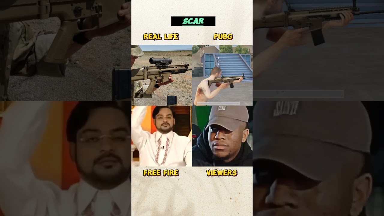 REAL LIFE VS PUBG VS FREE FIRE #pubgmobile #bgmi #freefire #funny #shorts