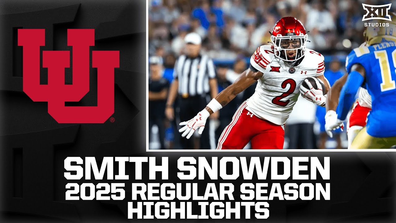 Smith Snowden Regular Season Highlights | 2025 Big 12 Football