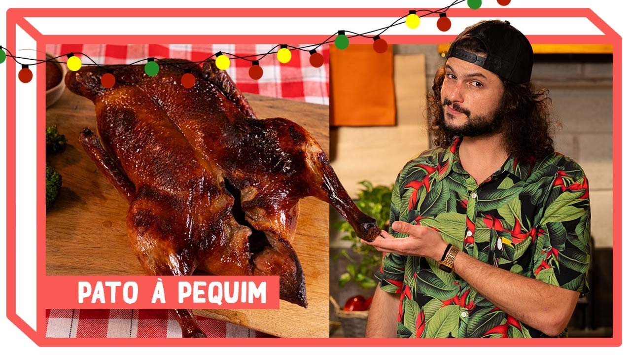 PATO ASSADO ESTILO PEQUIM MUITO SUCULENTO | China x Brasil | Mohamad Hindi feat Luana Em Pequim