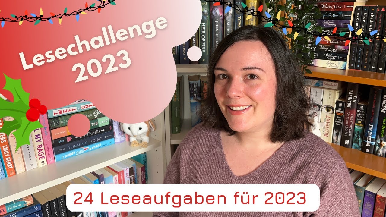 SuB-Abbau Lesechallenge 2023 📚 24 Leseaufgaben für das kommende Jahr