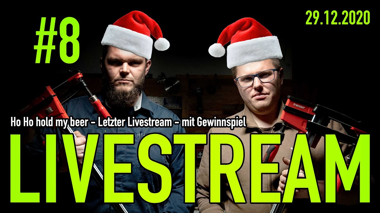 HoHoHoiger LIVESTREAM #8 - Der LETZTE mit GEWINNSPIEL - Valentin & Mike #hoizw&uuml;d  - Mikes Toolshop