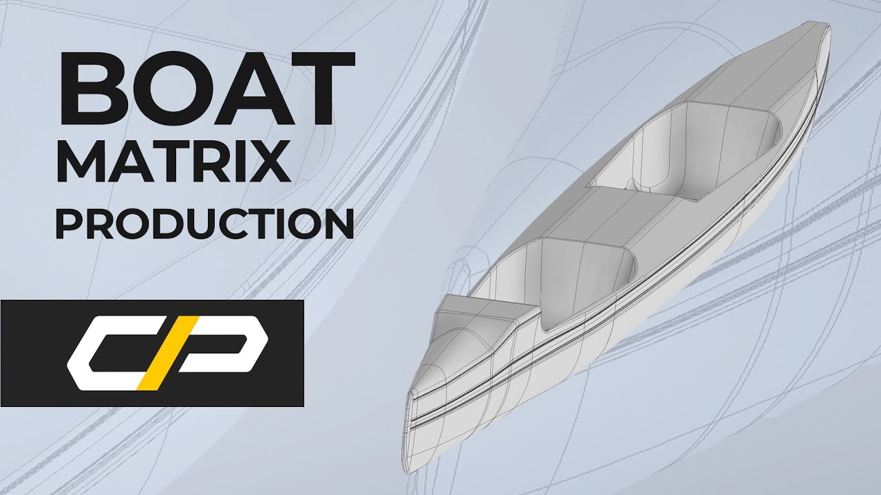 Production of matrix for productions boat