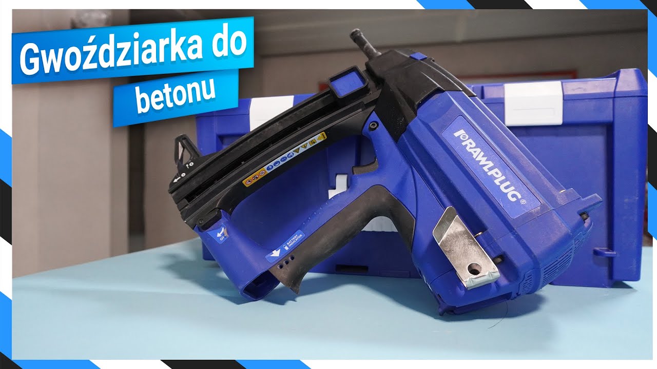 Osadzak gazowy do betonu i stali RAWLPLUG R-SC40II #Niedziela ze sprzętem