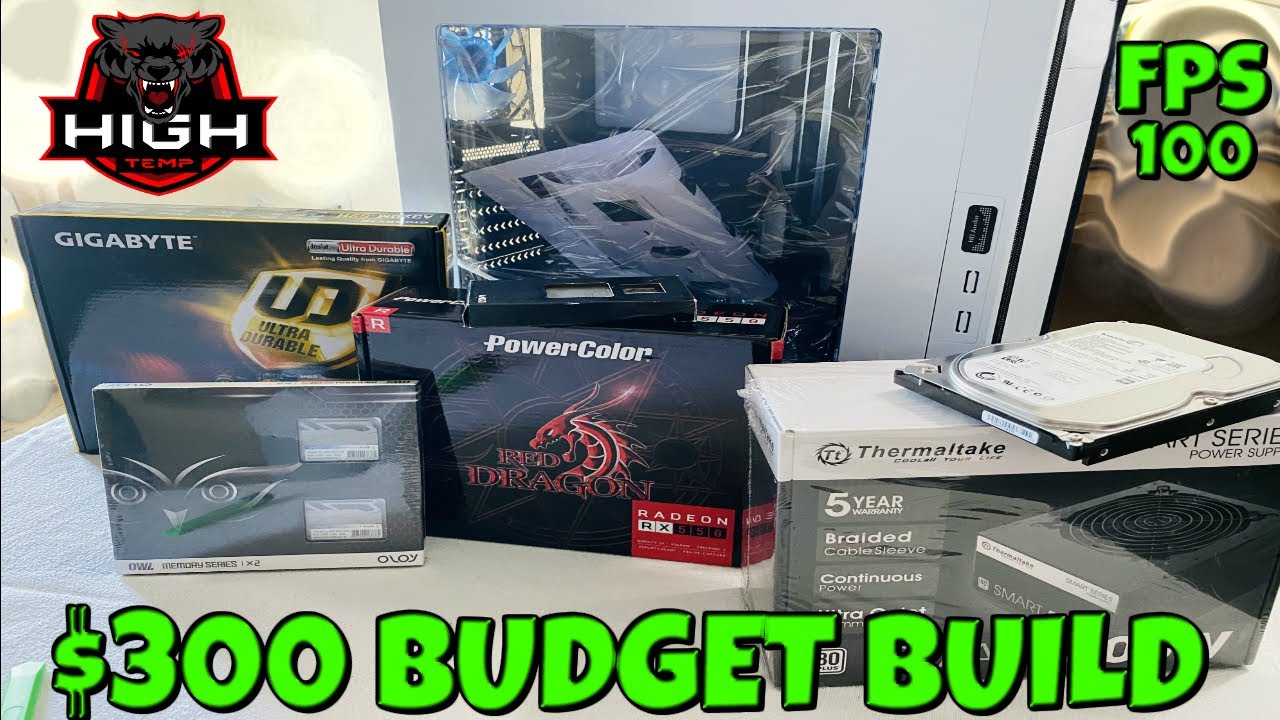 A great $300 gaming PC Budget Build 2020