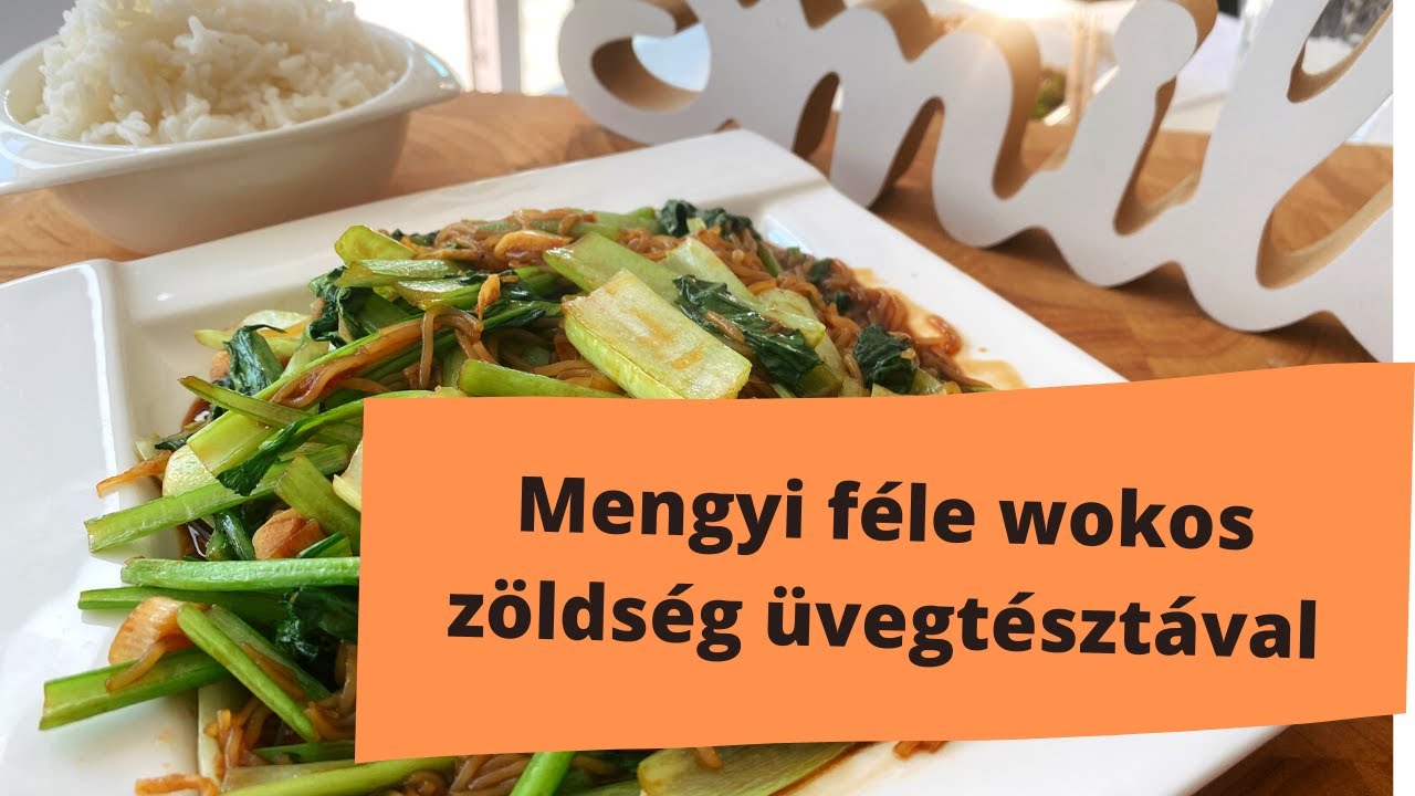 Mengyi féle wokos zöldség üvegtésztával / Wok Vegetable with glass noodles by Mengyi