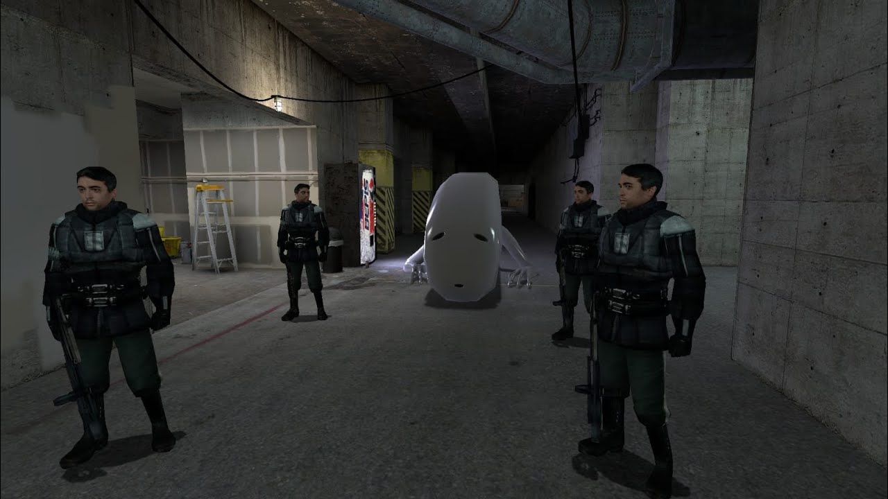 Bridge worm is chasing me at mallparking!! Garry's Mod 