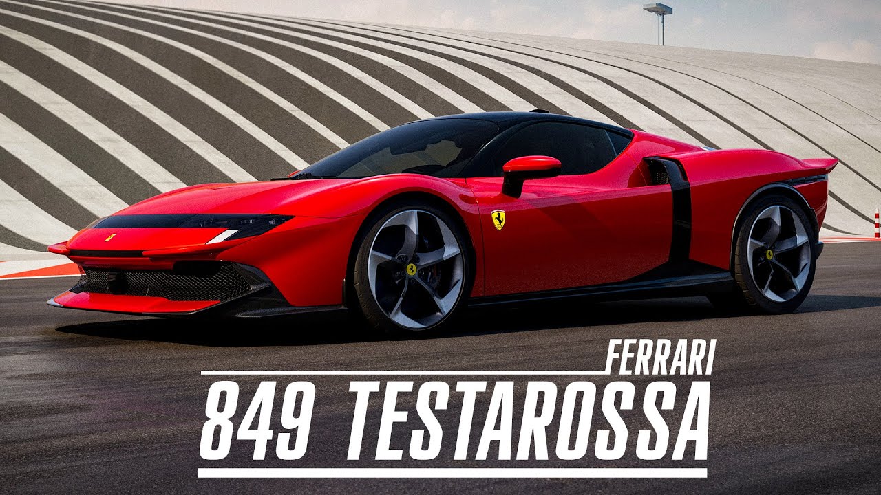 Ferrari 849 Testarossa - 4 двигателя и разгон как у Bugatti 