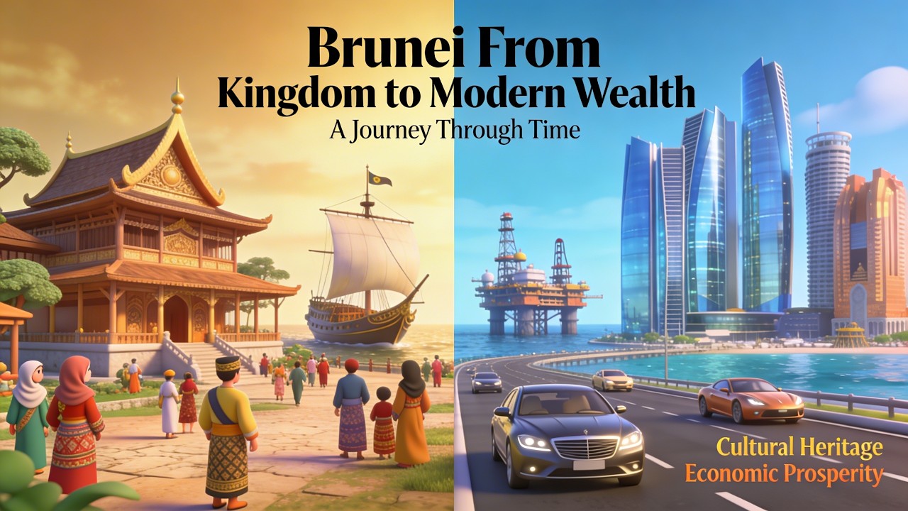 Brunei From Kingdom to Modern Wealth (4 Minutes)