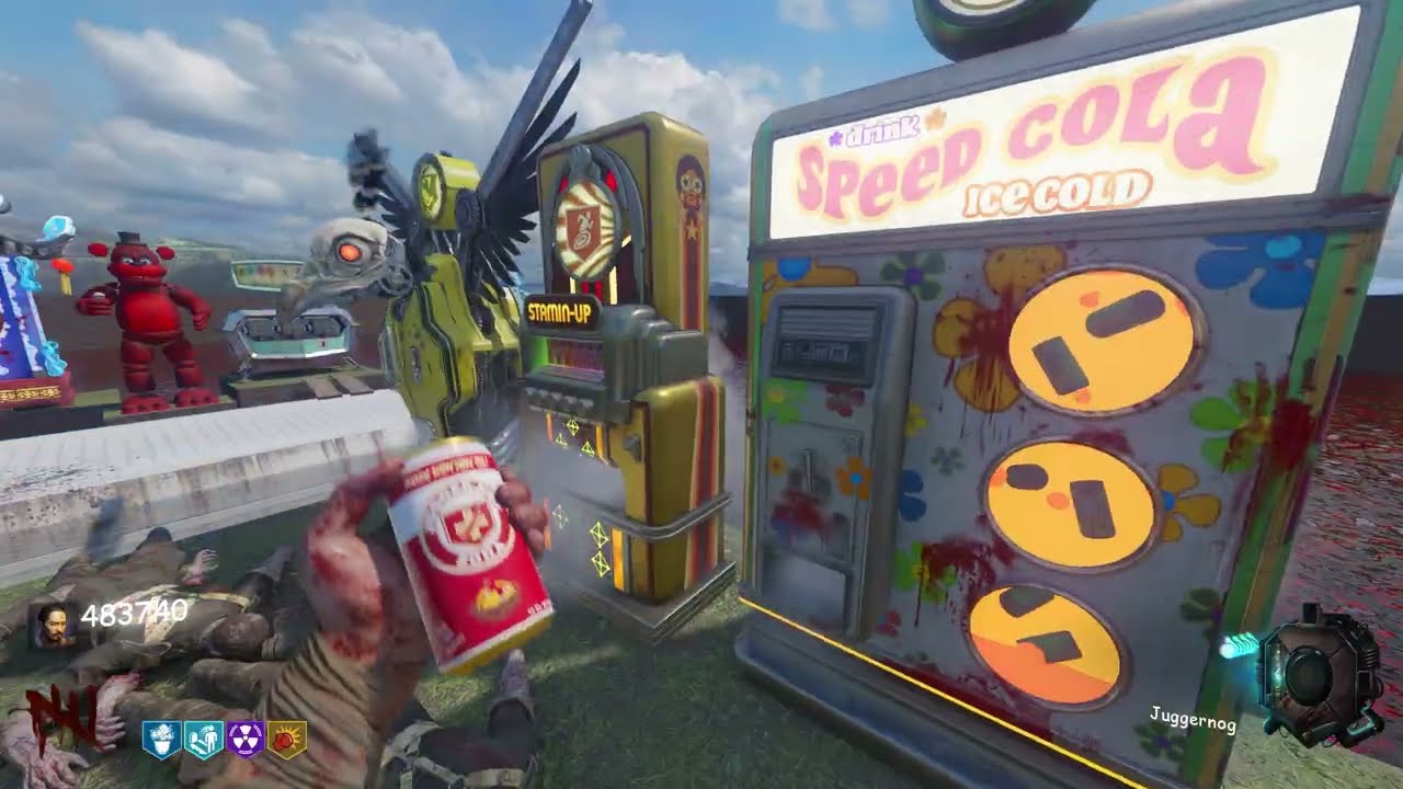 Black Ops 3 Zombies (Custom Map): YELLOW BEAR 36 Gameplay