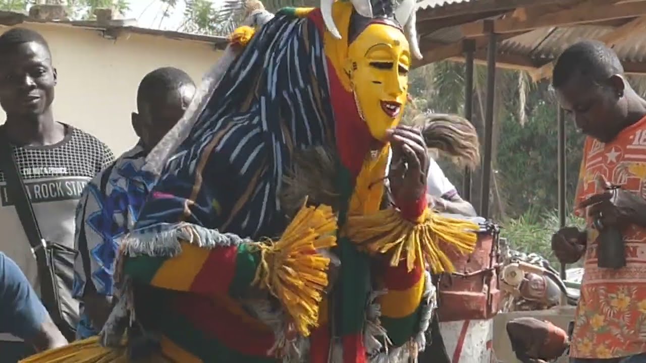 Masks and Dances of Ivory Coast - Zaouli, Goli, Panther, Yacouba, Dozo