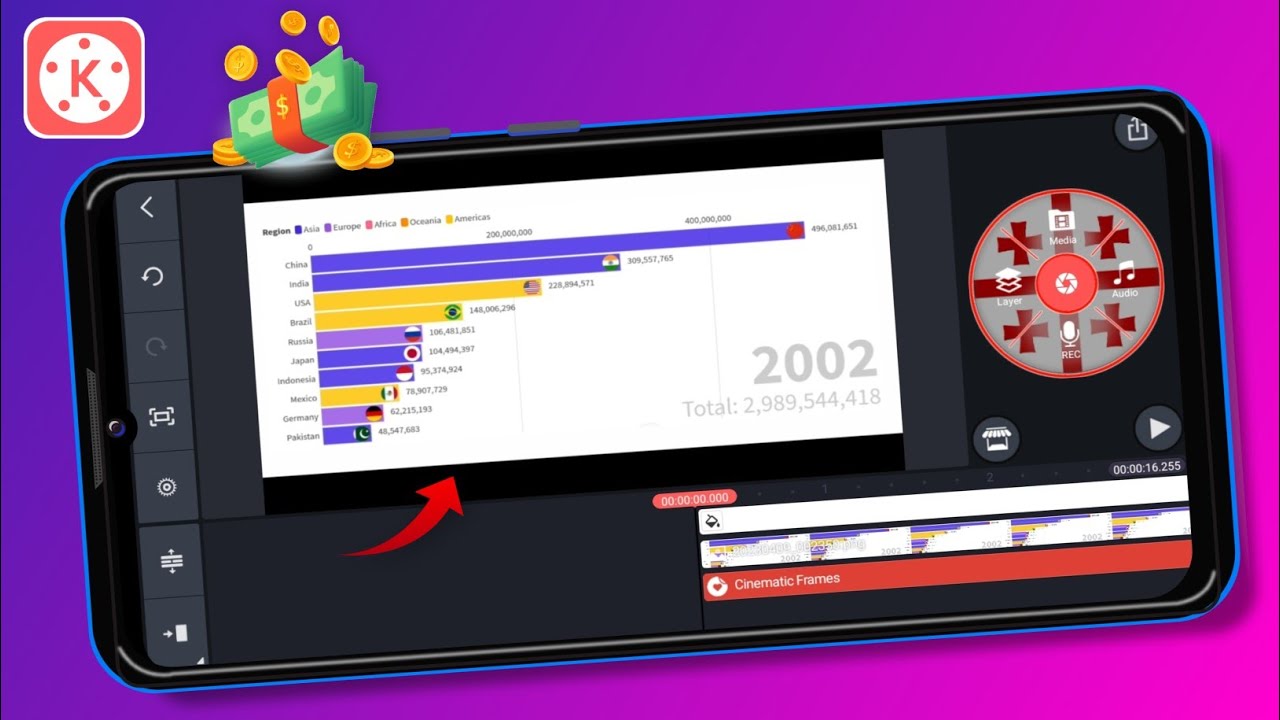 Mobile Se Racing Bar Videos Banao || Pahla Video Par Channel Grow || Racing Bar Videos on Android