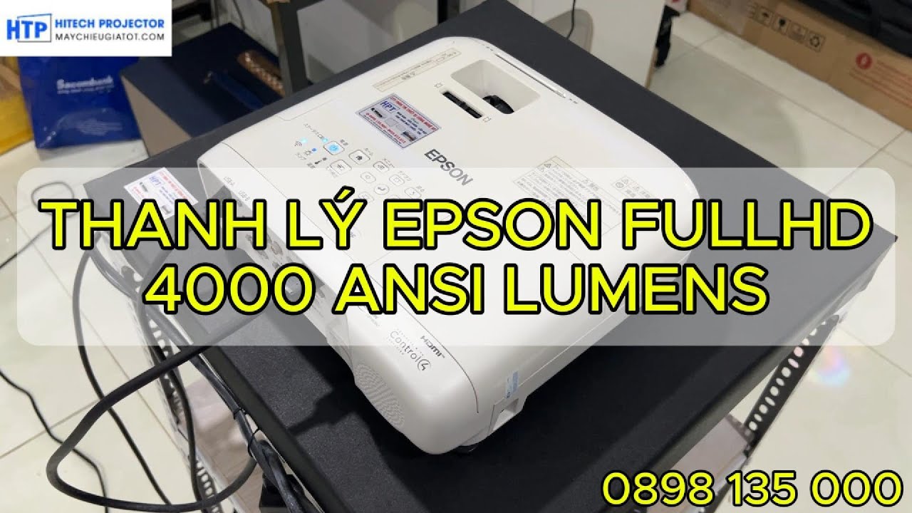 Epson EB-992F – Thanh lý máy chiếu Full HD, bóng đèn mới – Giá cực tốt