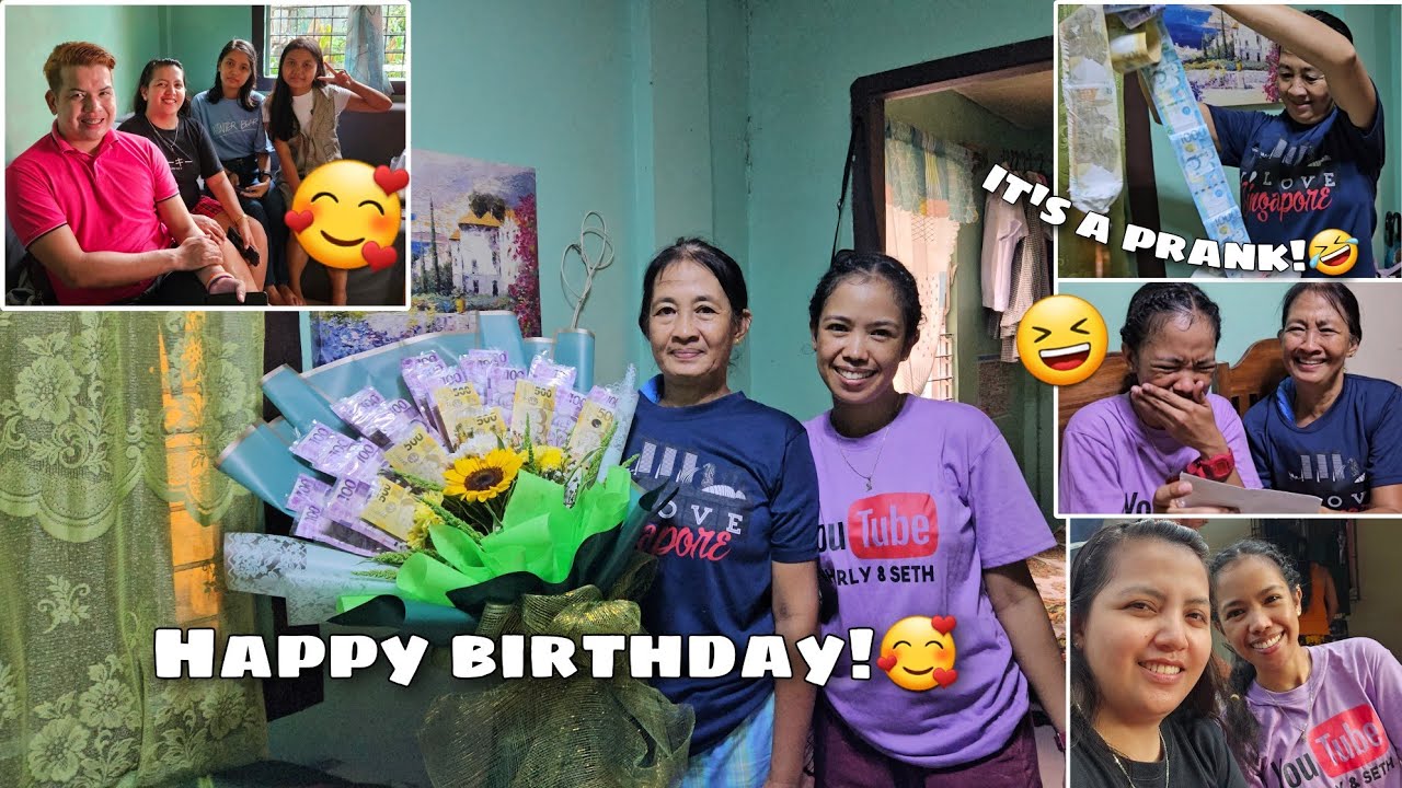 Money Cake Prank | Birthday Celebration of Seth's Mother🥳