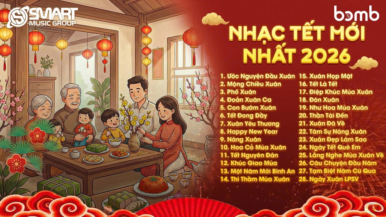 Nhạc Tết Remix Hay Nhất 2026 - Bật Lên Để Đó, Cả Nhà Cùng Nghe 🎉 Nhạc Xuân Mới Nhất 2026