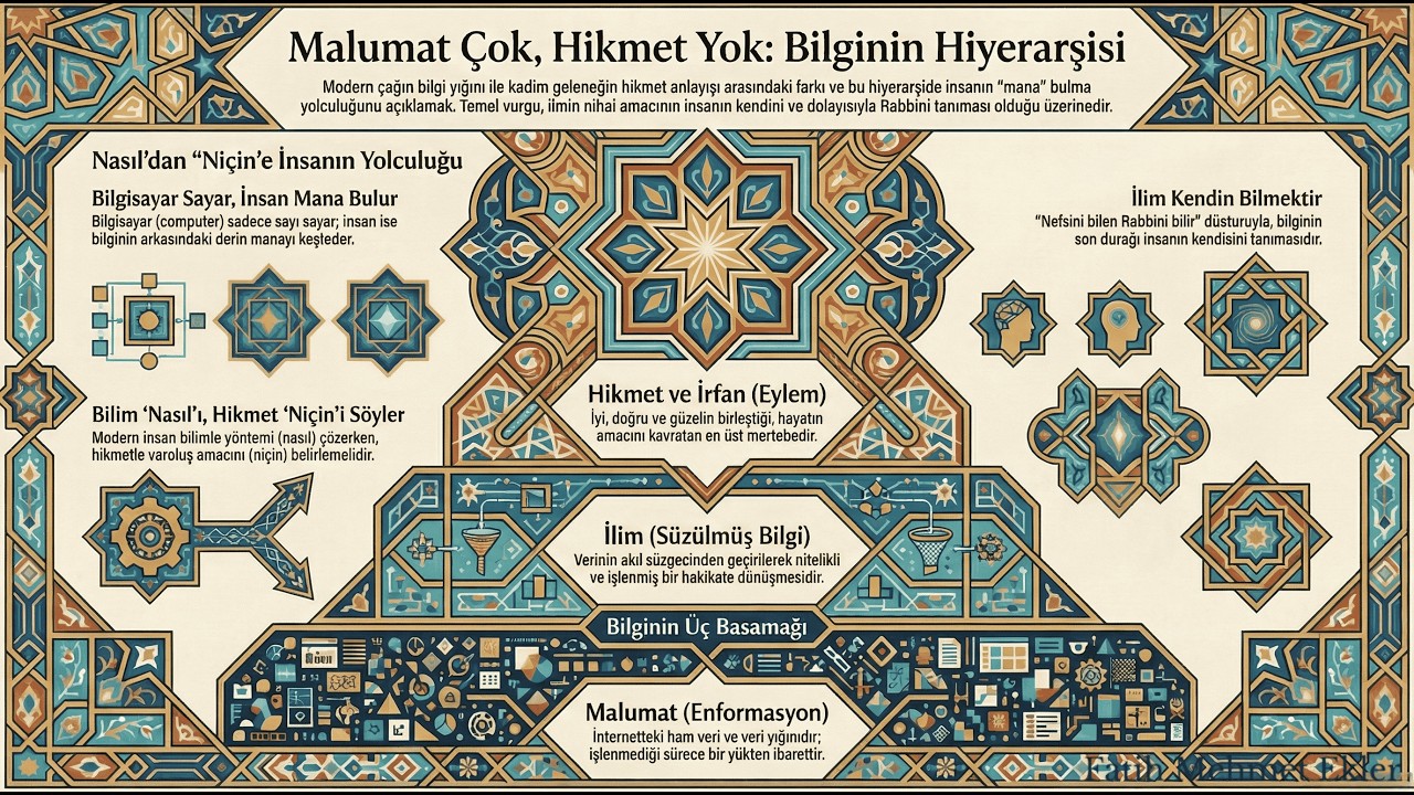 Bölüm 10 Bilgi ve Hikmet – Malumattan İrfana Nasıl Geçilir