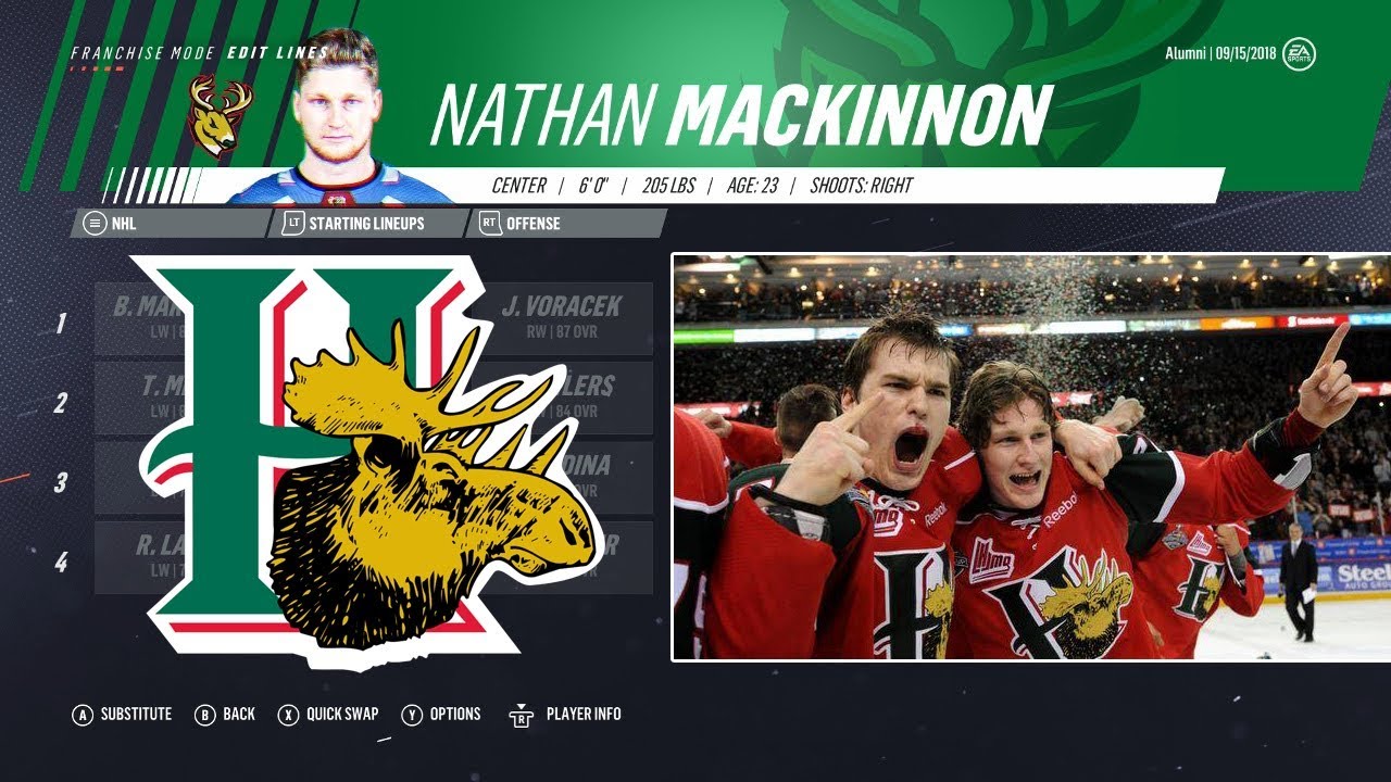 HOW GOOD IS A TEAM OF HALIFAX MOOSEHEADS ALUMNI? - NHL 19