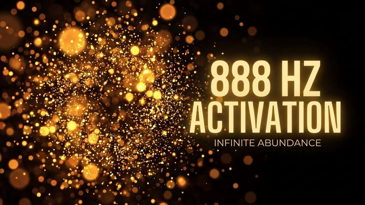 ✨ 888 Hz | Infinite Abundance Frequency 💛 Prosperity, Golden Energy & Continuous Loop