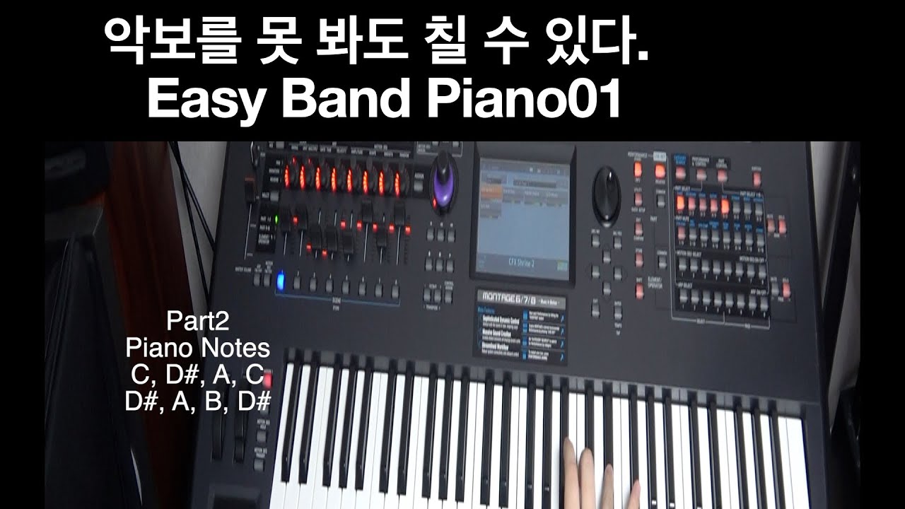 Muse Time Is Running Out - Synth Cover - Easy Band Piano01