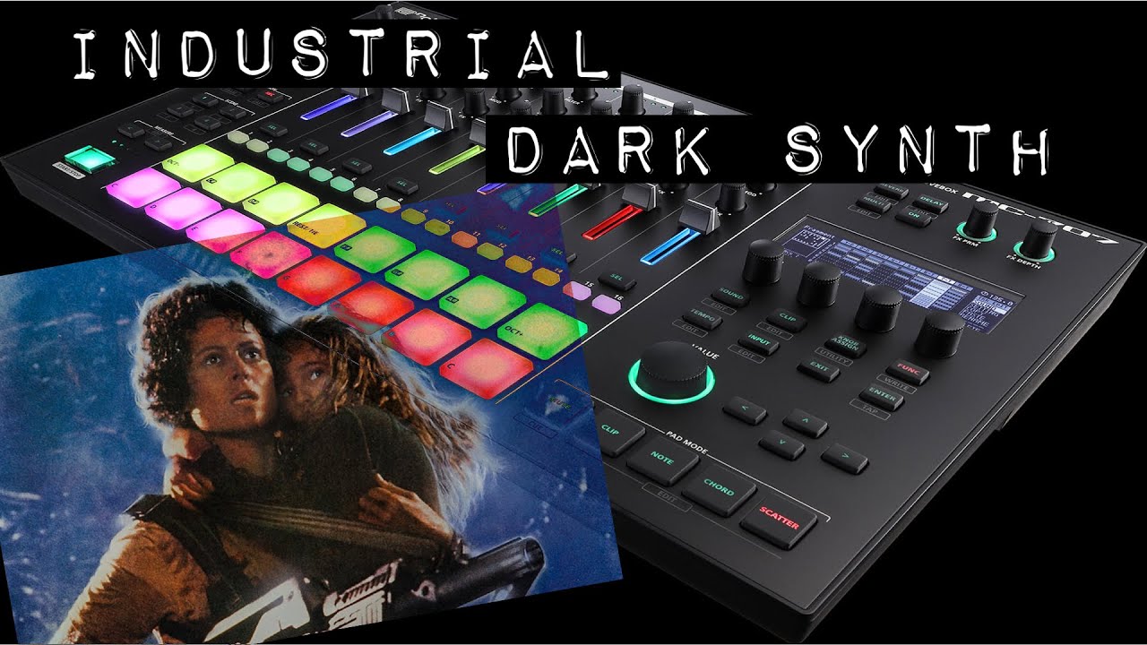 Roland MC-707 Industrial/Dark Synth/Darkwave w/Aliens Sample