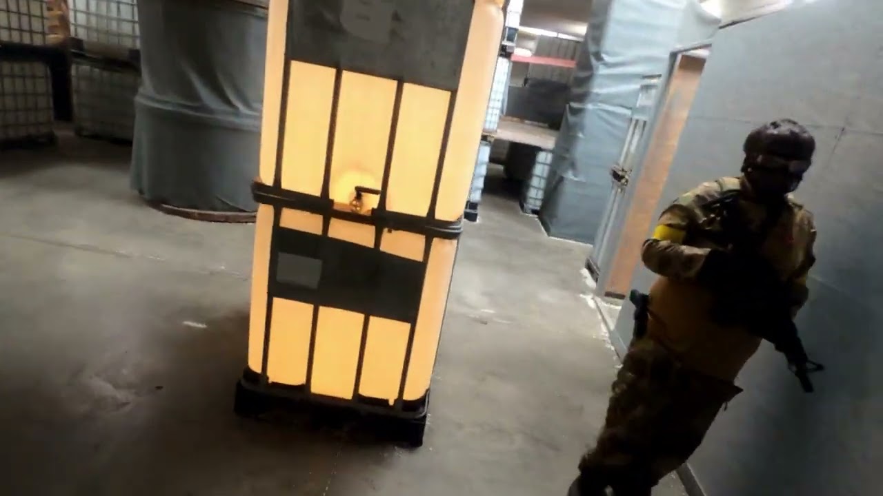 Nuketown xl with airsoft group crazy monkeys