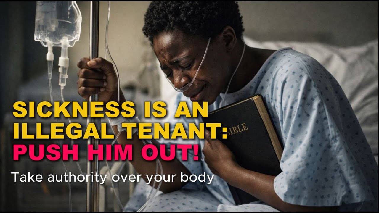 Sickness is an Illegal Tenant: Push Him Out! | Midnight Prayer & Meditation for Healing - Wilson K